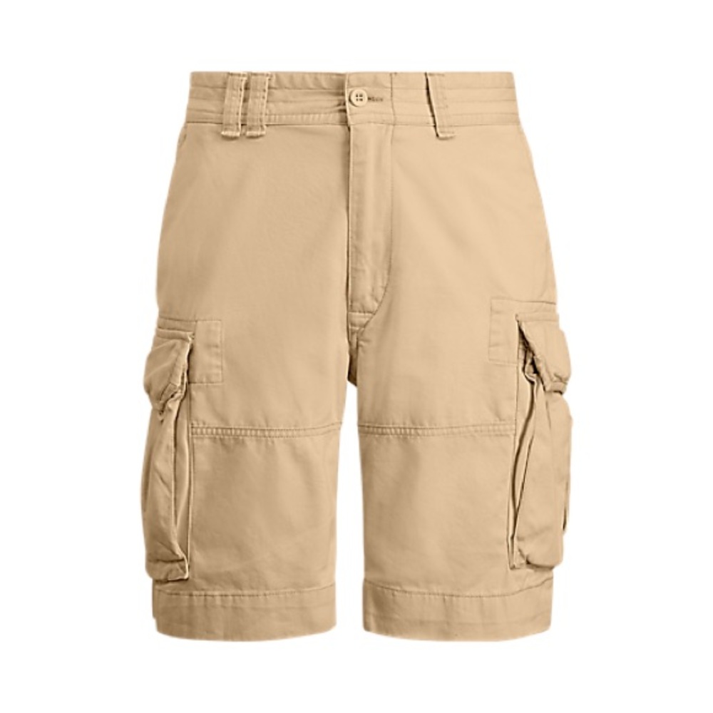 Classic Tan Cargo Shorts for Men